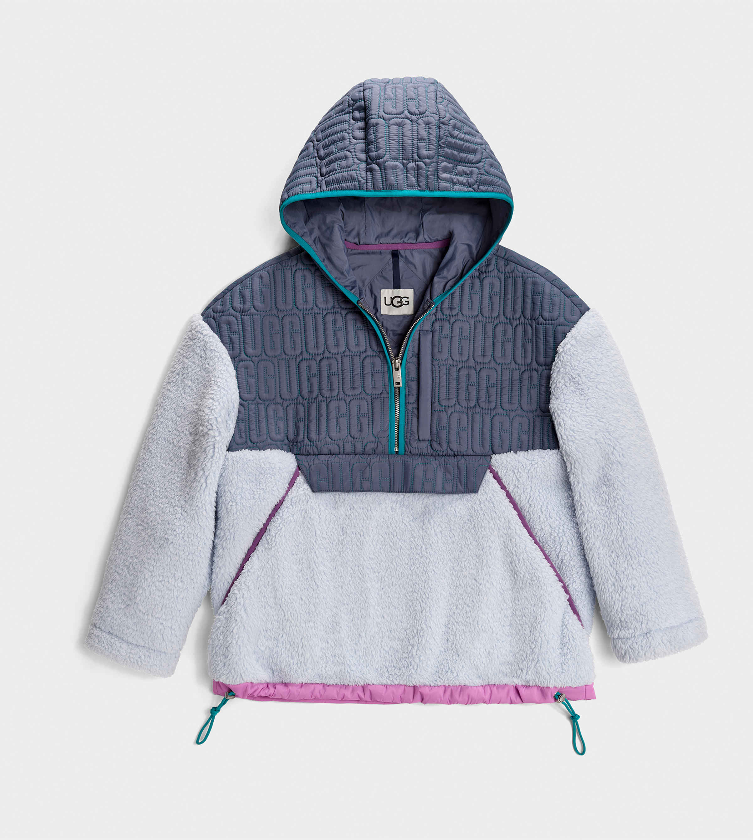 UGG Iggy UGGfluff Half Zip Pullover for Women UGG UK